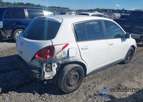 2007 Nissan Versa 1.8S из США, поврежденный, VIN 3N1BC13E17L388112